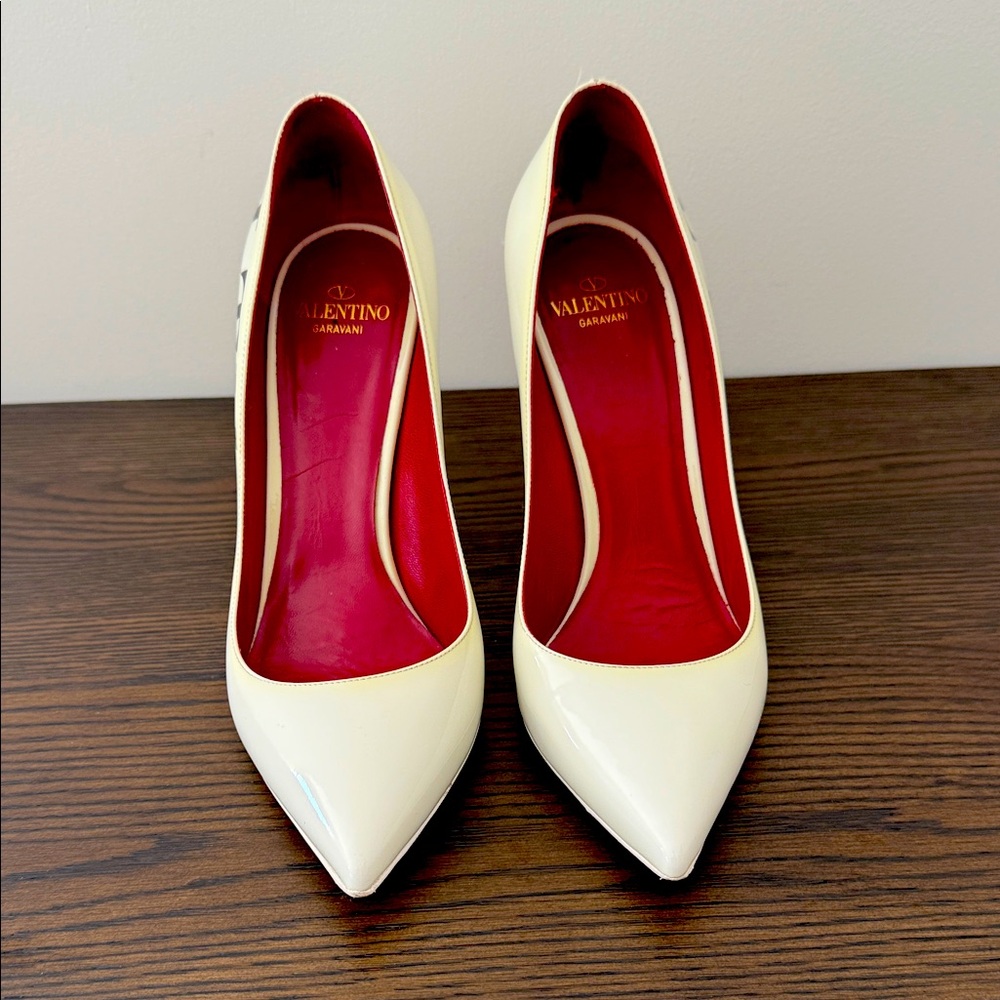 Valentino Women's White Heels